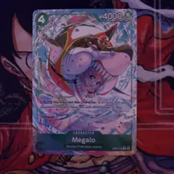Megalo EB04-018 R ALT ART - The Azure Sea's Seven ENGLISH OP14 One Piece - Image 1