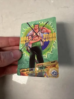 Roronoa Zoro No.02-06 ONE PIECE AR Carddass Card TCG Japanese 2011 - Image 5