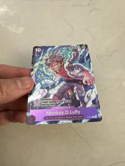 ONE PIECE CARD GAME MONKEY.D.LUFFY P-041 BANDAI CARD GAMES FEST 23-24 ENGLISH - Image 4