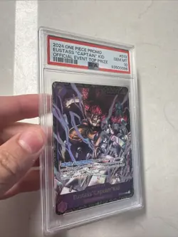 One Piece Eustass"Captain"Kid Regional Prize Top 32 - ST10-013 Promo - PSA 10 - Image 2