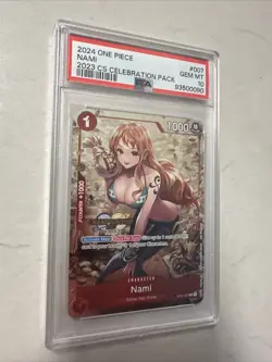 PSA 10 Nami Championship 2023 CS Celebration Pack ST01-007 OnePiece English Card - Image 2