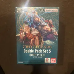 One Piece TCG Sealed Display 8x DOUBLE PACK VOL 5 DP-05 OP-08- ENG ENGLISH - Image 1
