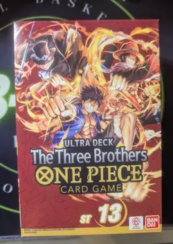 One Piece TCG The Three Brothers Ultra Deck ST-13 - SEALED - Image 1