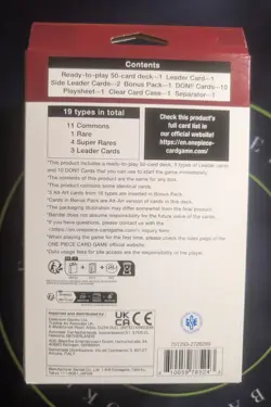 One Piece TCG The Three Brothers Ultra Deck ST-13 - SEALED - Image 2