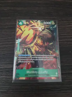 Monkey.D.Luffy PRB02-005 SR Foil Alt Art English NM One Piece CCG - Image 1