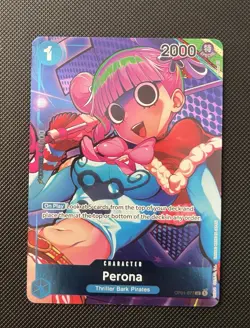 NM OP01-077 Perona Box Topper One Piece TCG - Image 1