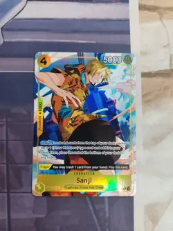 Sanji ST29-004 Parallel Starter Deck Promo One Piece Card English Alt Art NM - Image 1