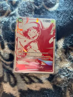 Monkey D Luffy One Piece ST10-006 English 3rd Anniversary Treasure Campaign - Image 1