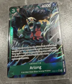 Arlong (Alt Art) EB02-011 SR ONE PIECE Anime 25th Collection TCG English - Image 1