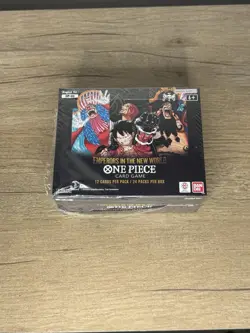One Piece Emperors In The New World English BOOSTER BOX OP-09 24 Packs Sealed - Image 1