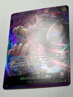 Monkey.D.Luffy ST18 OP05-060 Leader PURPLE Starter Deck Foil - Image 3