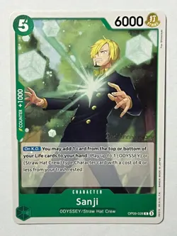 Sanji OP09-028 One Piece 2nd Anniversary Pre-Release Tournament 2024 - Image 2