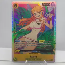 Nami SR Two Legends OP08-106 LP-NM One Piece Card - Image 1