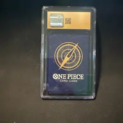 Dracule Mihawk OP07-044 Promo One Piece Card Game Seven Warlords CGC PRISTINE 10 - Image 2
