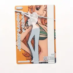 S0088 Nami 003 Japanese One Piece Morinaga Clear Card - Image 2