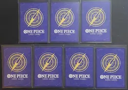 One Piece OP13 - 3rd Anniversary Treasure Campaign Promo Card Set (7 Cards) - Image 2