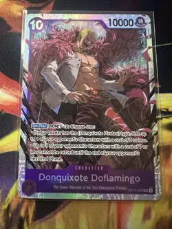 One Piece THE AZURE SEA'S SEVEN - DONQUIXOTE DOFLAMINGO SR OP14-069 ENGLISH CCG - Image 1