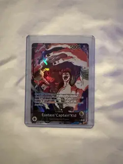 One Piece TCG: Eustass "Captain" Kid Leader Alt Art OP10-099 - Image 1
