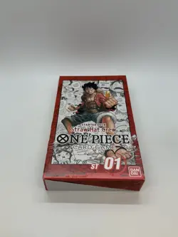 One Piece TCG Factory Sealed Starter Deck ST-01 Straw Hat Crew English Edition - Image 5