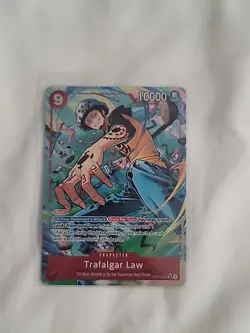 Trafalgar Law - OP14-009 (Alternate Art) OP14-009 The Azure Sea's Seven Foil - Image 1