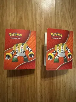 Pokemon TCG Hoopa/Regigigas Mini Binder [XY: Breakthrough] Holds 60 Cards - Image 2