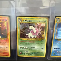 Japanese Neo Genesis 1999 Pokemon Card Vintage Rare lot of (6) - Image 3