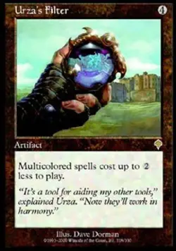 Urza's Filter -Foil Light Play MTG Invasion - Image 1
