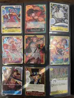 One Piece OP CCP (360) Card Binder Lot English & Japanese Multiple Rarities - Image 1