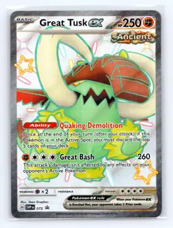 SV: Scarlet & Violet Promo Cards #072 Great Tusk ex - Image 1