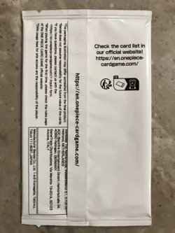 One Piece Card Game Pillars Of Strength Pre-Release Pack NEW/SEALED - Image 2