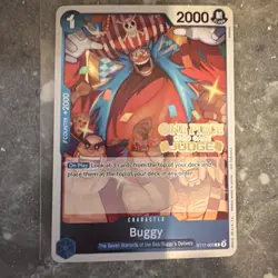 Buggy (Judge Stamp Pack Vol. 5) One Piece Promotion Cards (OP-PR)ST17-003 - Image 1