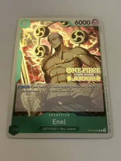 Enel (Judge Pack Vol. 6) OP10-025 One Piece Promotion Cards Foil - Image 1