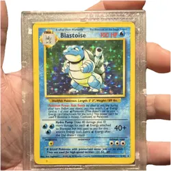 Pokemon TCG Base Set Blastoise Holo 2/102 Wizards of the Coast 1999 Card - Image 1