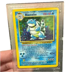 Pokemon TCG Base Set Blastoise Holo 2/102 Wizards of the Coast 1999 Card - Image 3