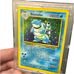 Pokemon TCG Base Set Blastoise Holo 2/102 Wizards of the Coast 1999 Card - Image 4