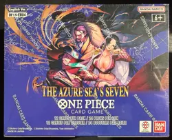 ONE PIECE CARD GAME THE AZURE SEA'S SEVEN BOOSTER BOX OP14 ENGLISH Sealed - Image 1