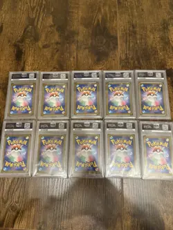 PSA 10 Yu Nagaba Complete 10 Set Pokemon Cards non Seq with 2 free 151 PSA 10 - Image 2