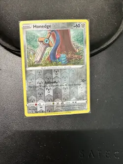 Pokemon TCG Honedge SWSH Battle Styles 105/163 Reverse Holo Common Card NM - Image 1