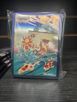 One Piece Card Game: English Version 1st Anniversary Card Sleeves - 100 count - Image 1