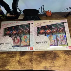 One Piece Card Game Illustration Box Vol. 1 & 2 Box’s SET OF 2 one of each vol - Image 1