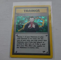 Pokemon Card TCG Giovanni Gym Challenge Leader 18/132 Holo Rare, Perfect Mint - Image 1