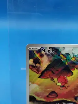 Pokemon TCG Magby 186/182 Paradox Rift Illustration Rare Card NM/M Condition - Image 3