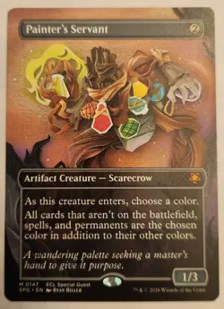 Painter's Servant (Borderless) Special Guests Regular Mythic NM+ - Image 1