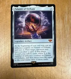 Palantir of Orthanc 247 MtG NM Magic the Gathering LoTR Lord of the Rings Card - Image 1