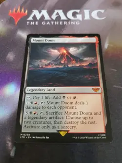 Mtg. Mount Doom. Lord of the Rings. Pack Fresh - Image 1