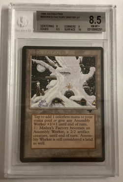 MTG Antiquities MISHRA’S FACTORY WINTER BGS 8.5 (6251) Graded Power - Image 1