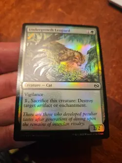 Undergrowth Leopard - Foil - TDM - MTG - EN - NM - Image 1