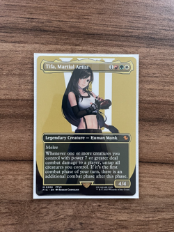 Tifa, Martial Artist - Borderless - 0206 - Mythic - Final Fantasy FIC MTG - Image 1