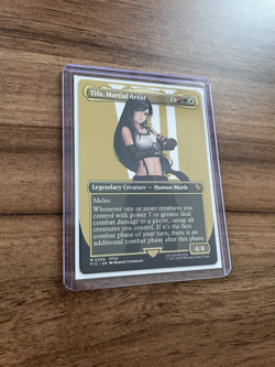 Tifa, Martial Artist - Borderless - 0206 - Mythic - Final Fantasy FIC MTG - Image 2