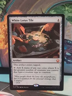 White Lotus Tile Avatar: The Last Airbender Regular - Image 1